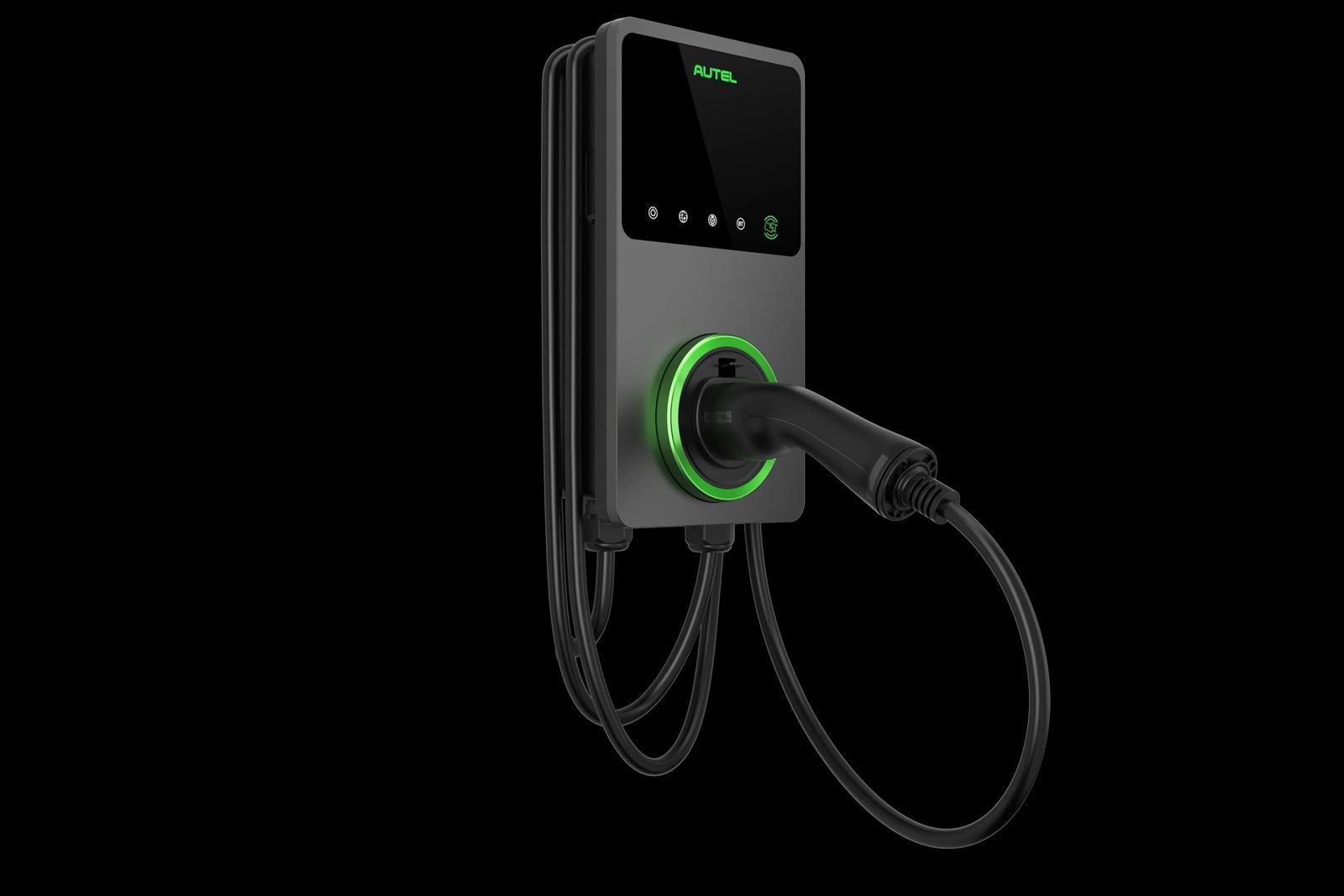 Cargador Autel VE 7,4kW monofásico con cable 5m - Color gris - MaxiCharger AC Home - Imagen 3