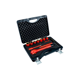 Juego de vasos aislados VDE de 1/2" (11 piezas) - Imagen 1