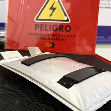 Kit de Carteles de Estado de Funcionamiento para Vehículos Eléctricos con Soporte – Señalización de Seguridad para Talleres - Imagen 2