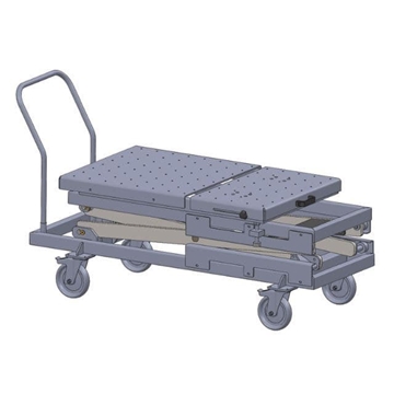 Plataforma desmontaje de pack de baterías neumática (1000kg) - Imagen 1